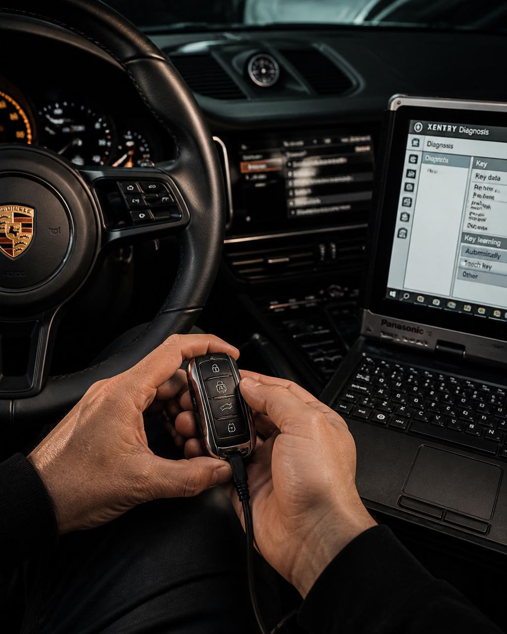 Smart car key programming